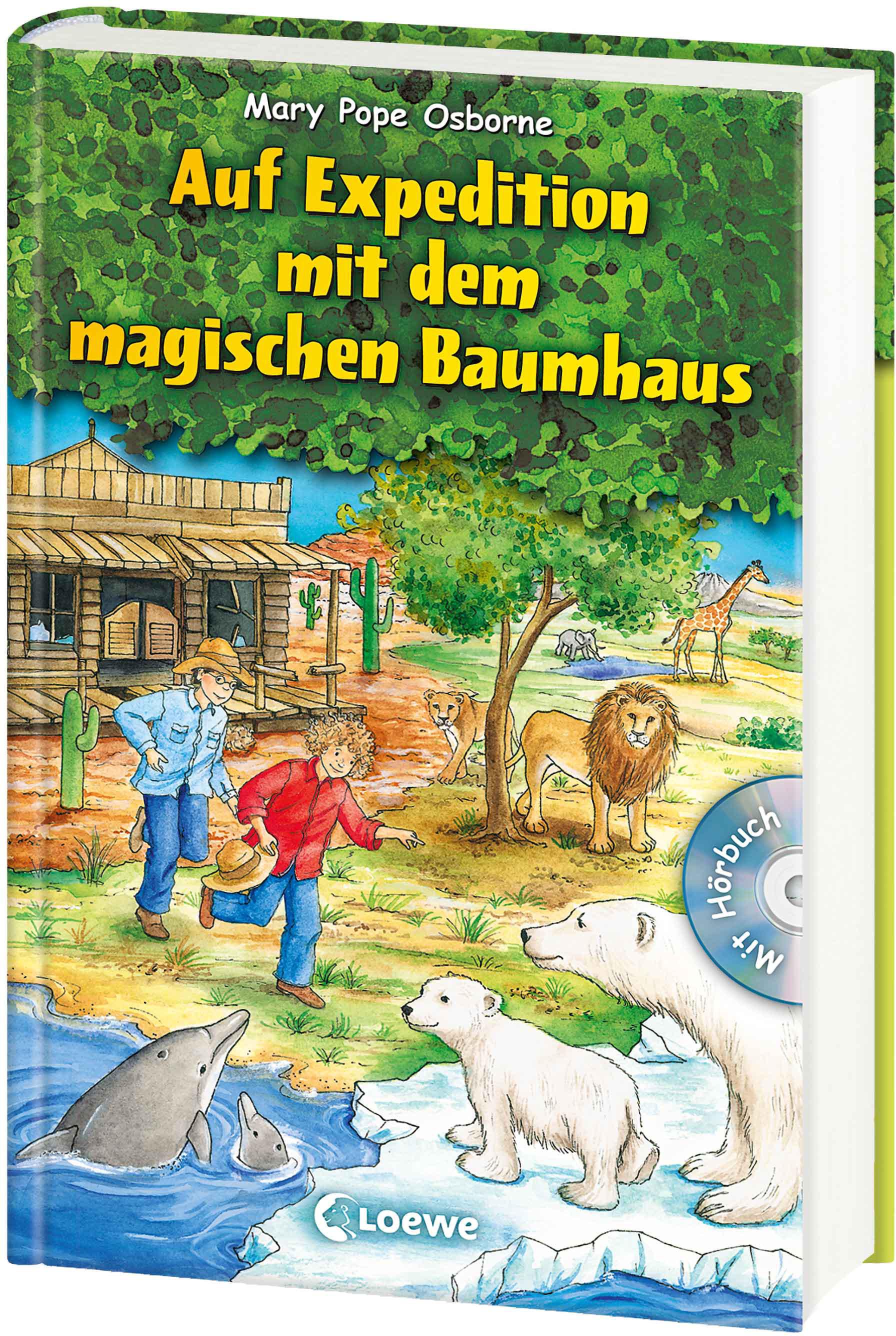 Vorderes Coverbild Auf Expedition mit dem magischen Baumhaus