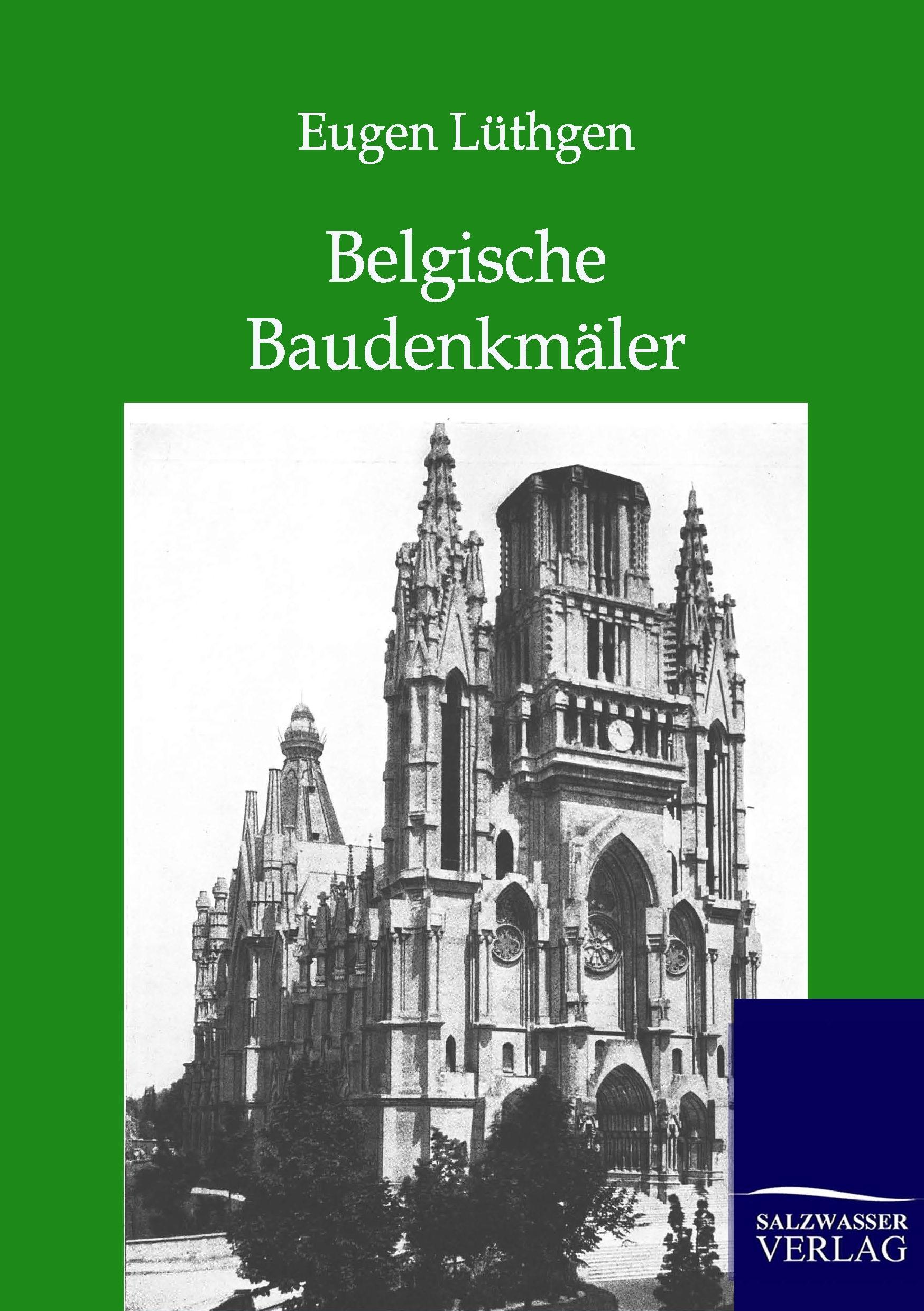 Vorderes Coverbild Belgische Baudenkmäler