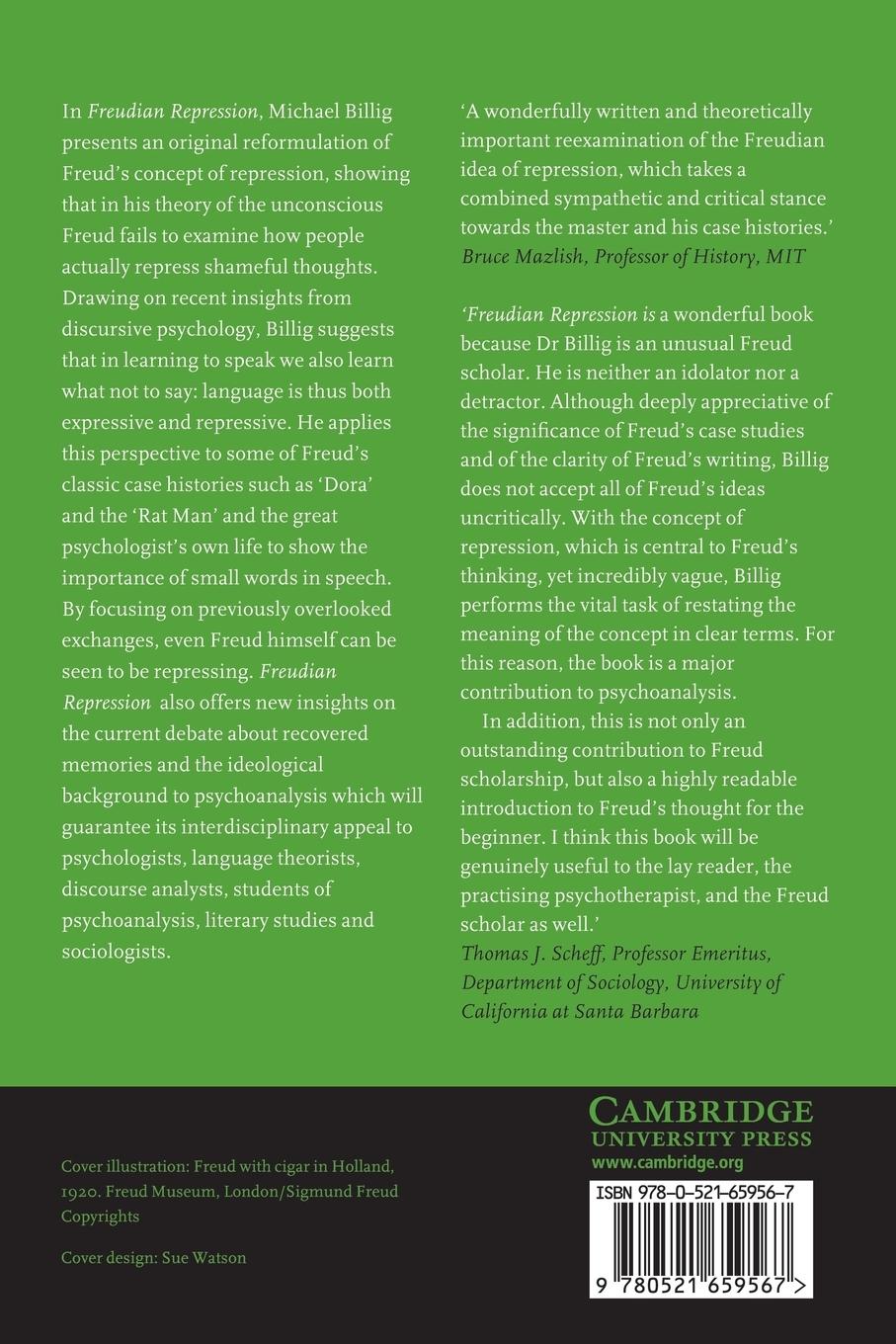 Rückseitencover Freudian Repression