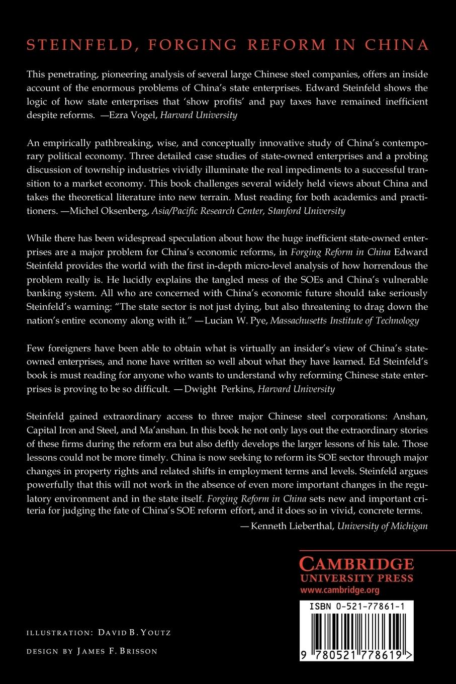 Rückseitencover Forging Reform in China