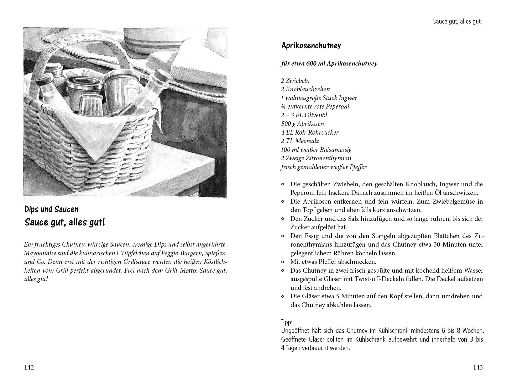 Beispielinhalt (Bild) Vegan grillen
