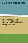 Vorderes Coverbild The Honorable Peter Stirling and What People Thought of Him