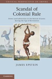 Vorderes Coverbild Scandal of Colonial Rule