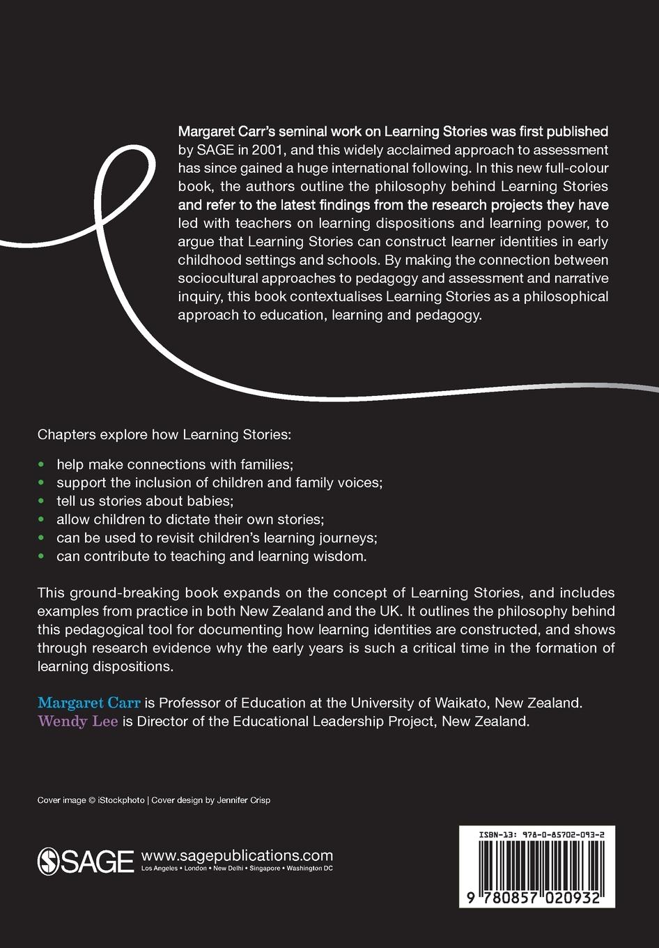 Rückseitencover Learning Stories