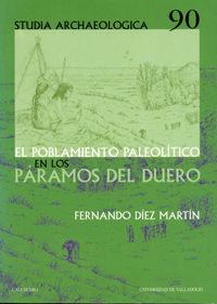 Vorderes Coverbild El poblamiento paleolítico en los páramos del Duero