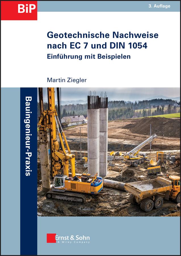 Vorderes Coverbild Geotechnische Nachweise nach EC 7 und DIN 1054