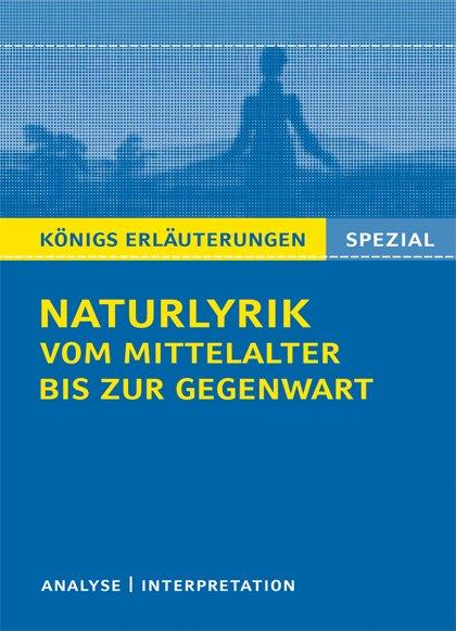 Vorderes Coverbild Naturlyrik vom Mittelalter bis zur Gegenwart