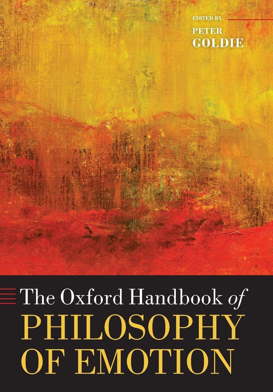 Vorderes Coverbild THE OXFORD HANDBOOK OF PHILOSOPHY OF EMOTION