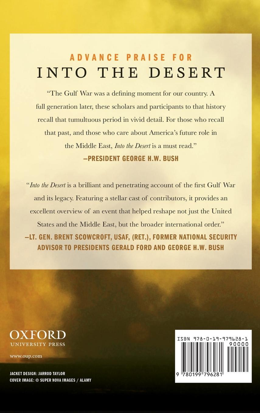 Rückseitencover Into the Desert