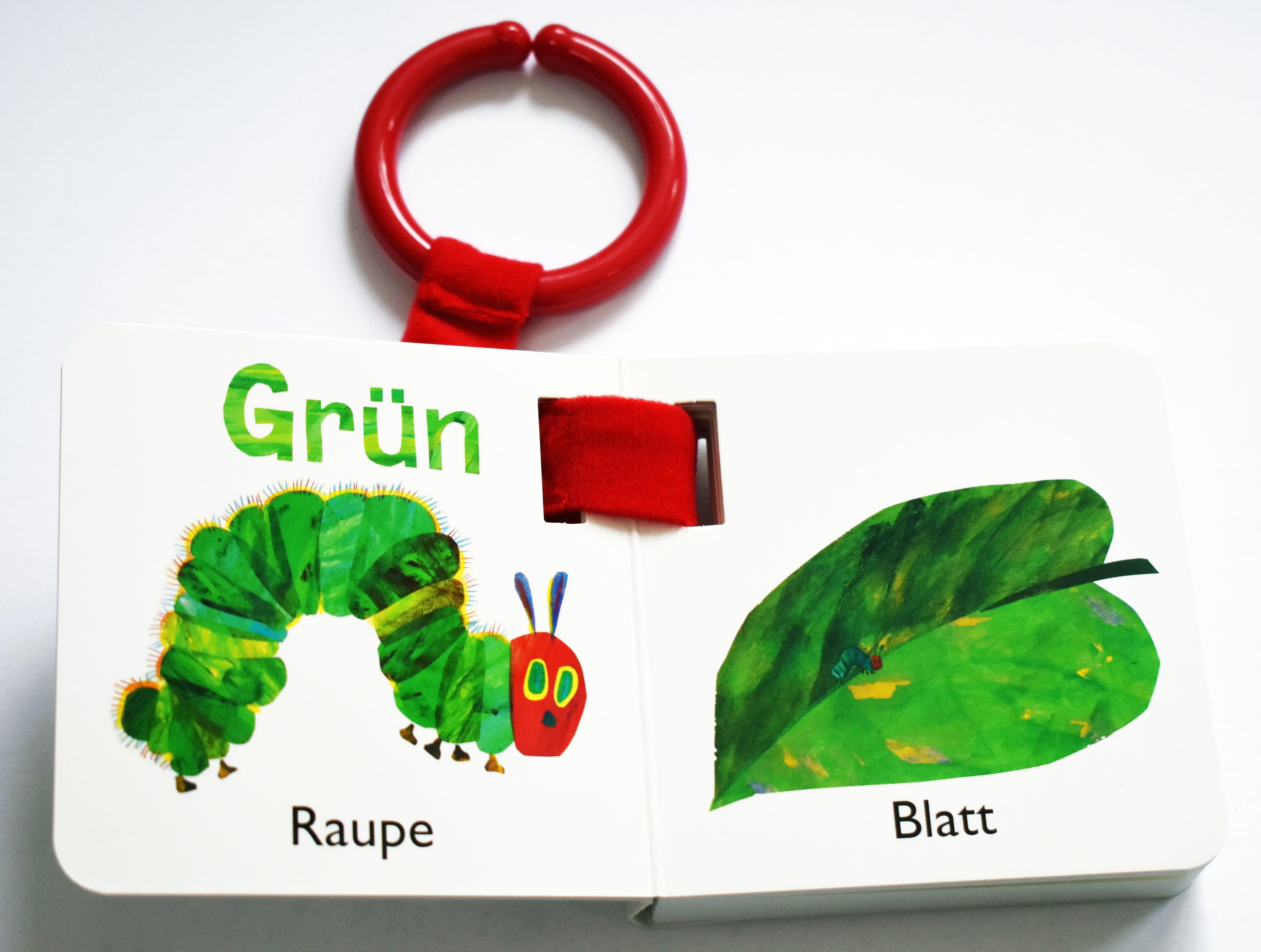 Beispielinhalt (Bild) Die kleine Raupe Nimmersatt Buggybuch