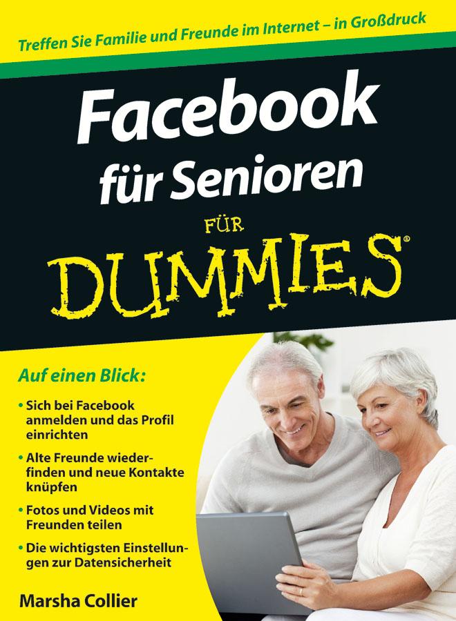 Vorderes Coverbild Facebook für Senioren für Dummies