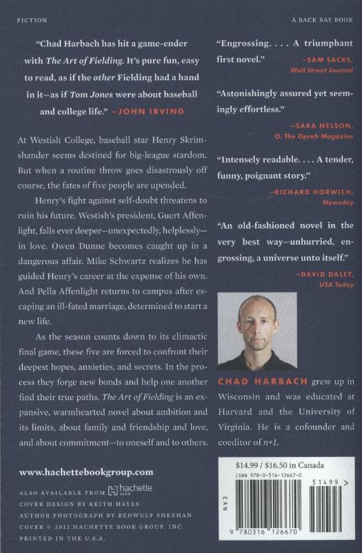 Rückseitencover The Art of Fielding