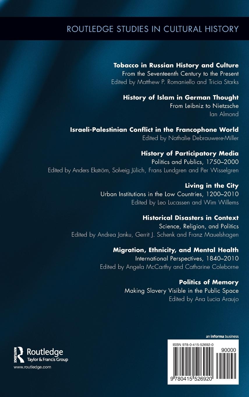 Rückseitencover Politics of Memory