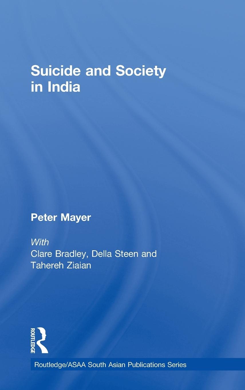 Vorderes Coverbild Suicide and Society in India