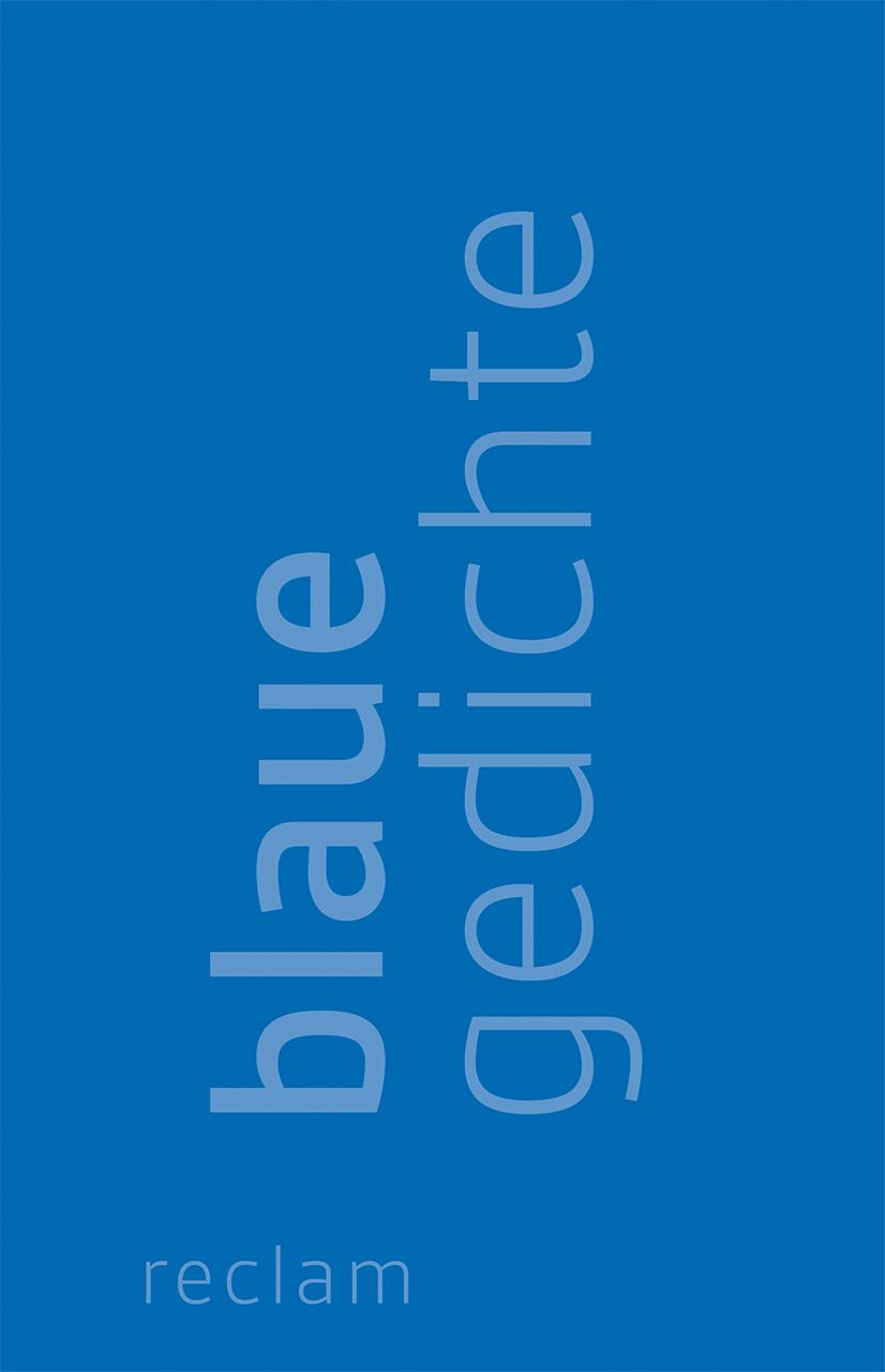 Vorderes Coverbild Blaue Gedichte