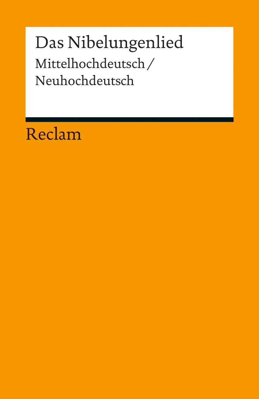 Vorderes Coverbild Das Nibelungenlied