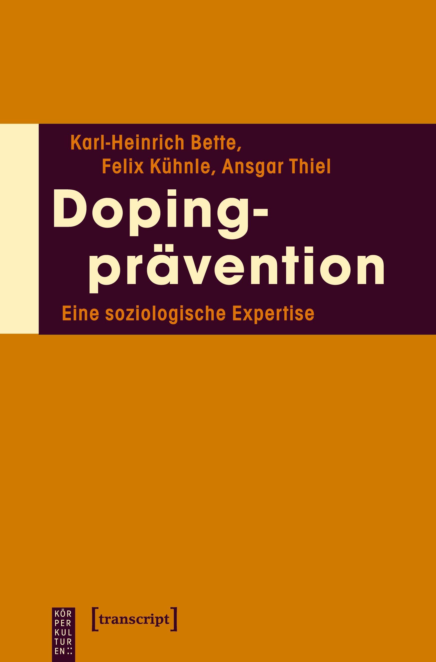 Vorderes Coverbild Dopingprävention