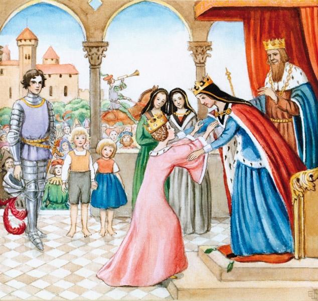 Beispielinhalt (Bild) Drachenflug ins Märchenland