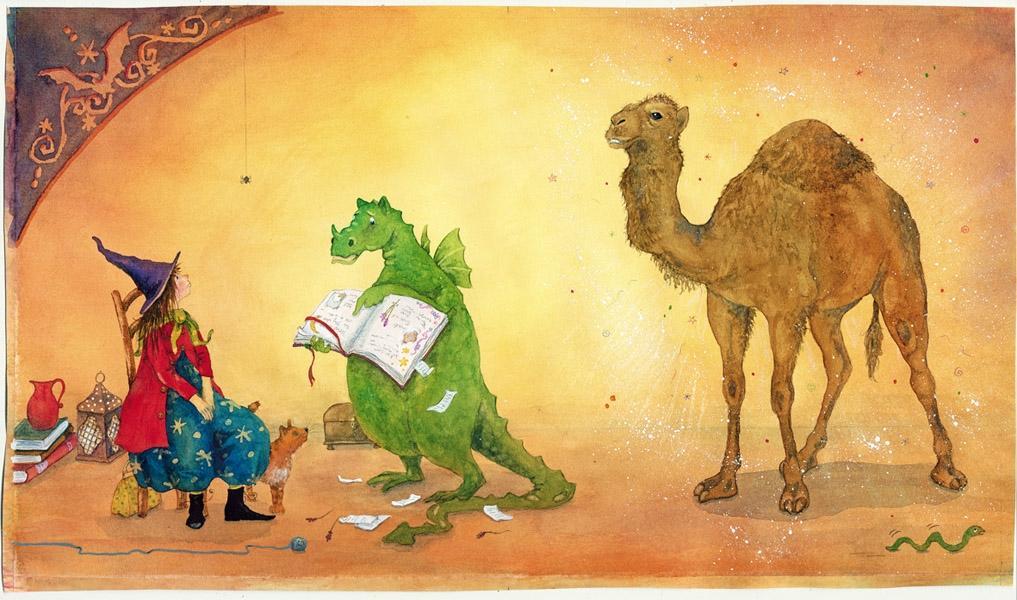 Beispielinhalt (Bild) Merlind und die Walpurgisnacht