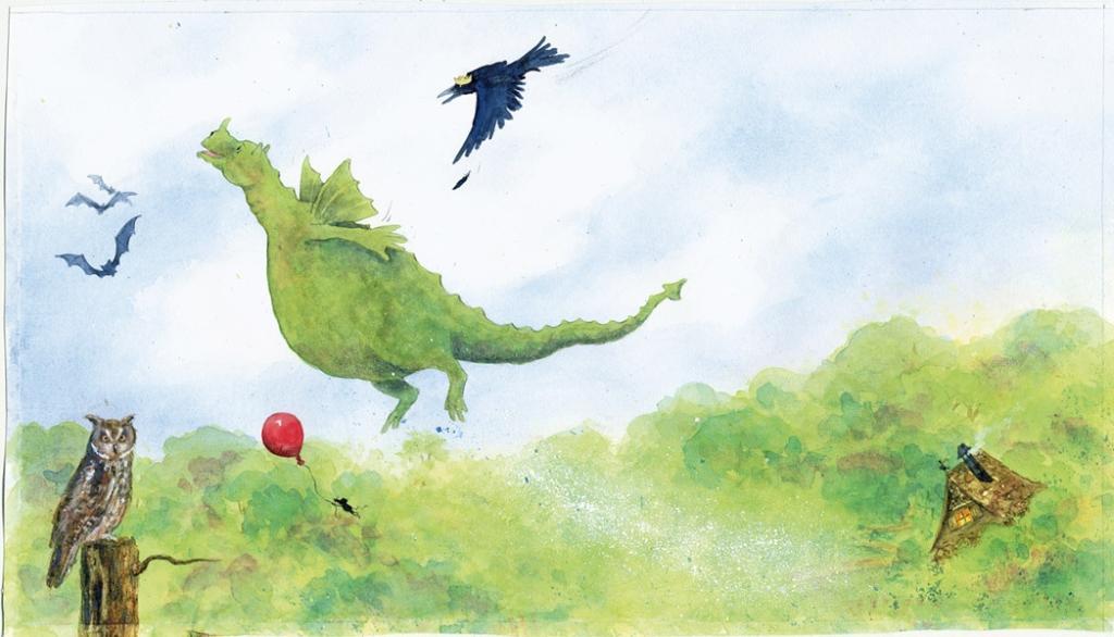 Beispielinhalt (Bild) Merlind und die Walpurgisnacht