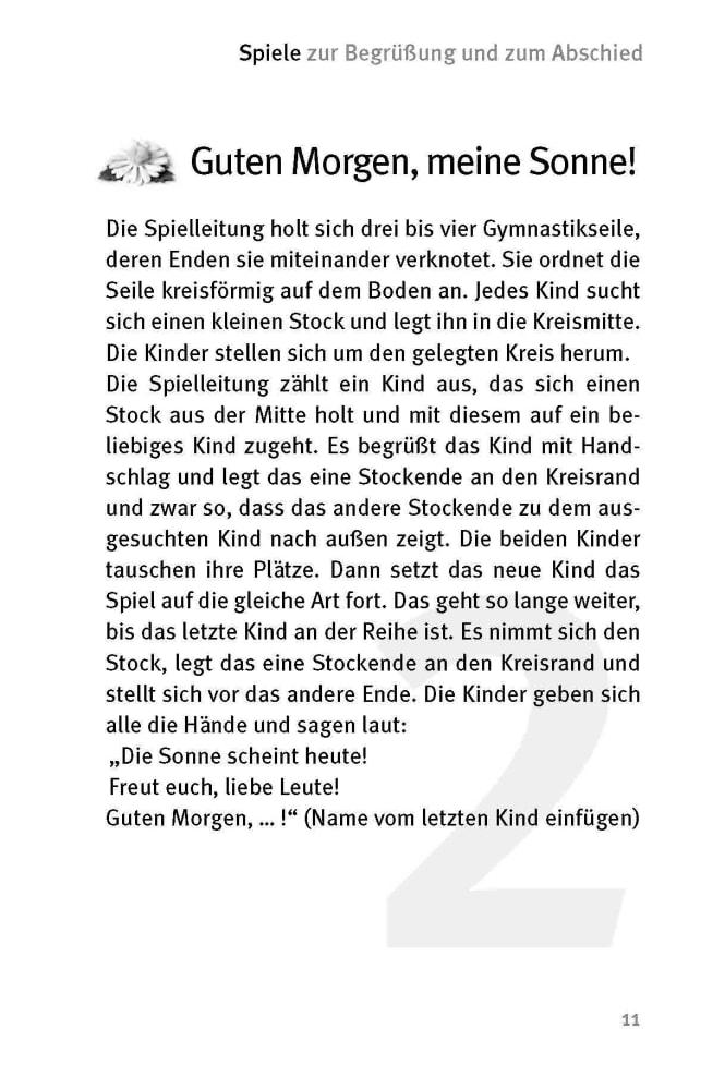 Beispielinhalt (Bild) Die 50 besten Wald-­ und Wiesenspiele
