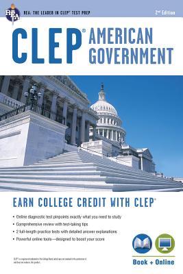 Vorderes Coverbild Clep(r) American Government Book + Online
