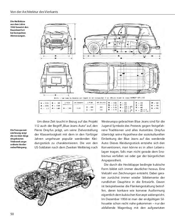 Beispielinhalt (Bild) Renault R4 / Alle Modelle von 1961 bis 1992