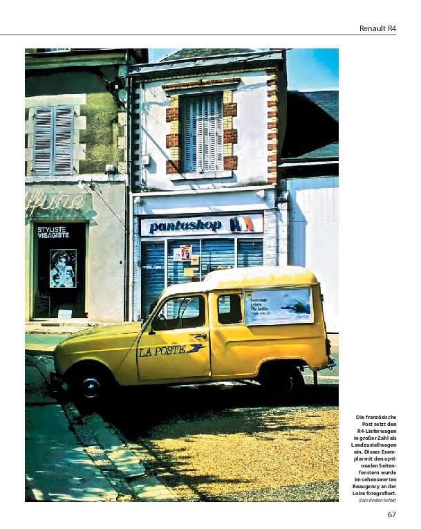 Beispielinhalt (Bild) Renault R4 / Alle Modelle von 1961 bis 1992