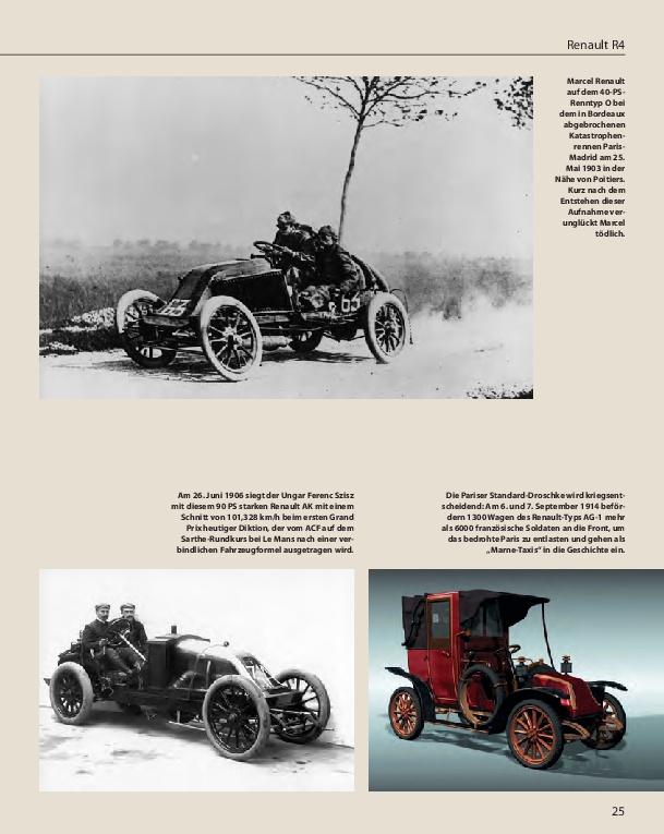 Beispielinhalt (Bild) Renault R4 / Alle Modelle von 1961 bis 1992