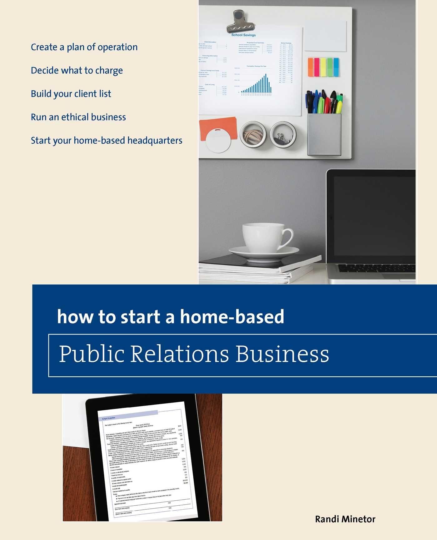 Vorderes Coverbild How to Start a Home-Based Public Relations Business
