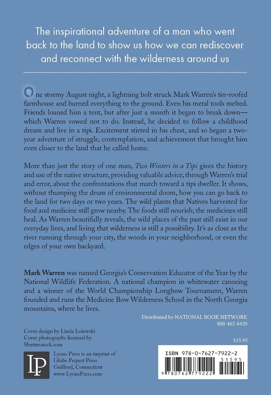 Rückseitencover Two Winters in a Tipi