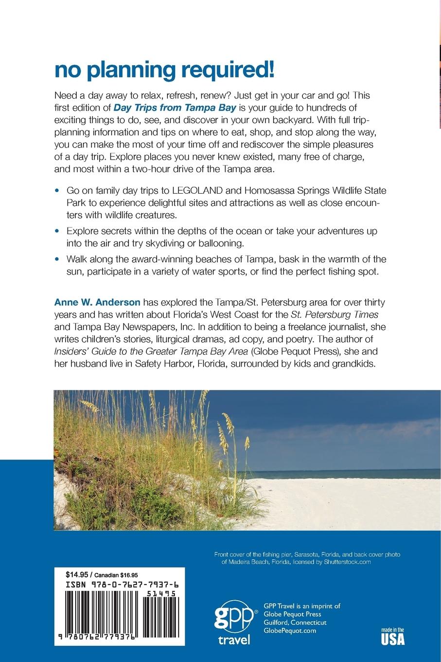 Rückseitencover Day Trips® from Tampa Bay