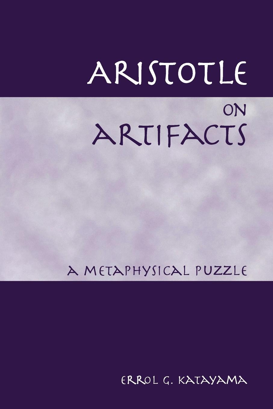 Vorderes Coverbild Aristotle on Artifacts