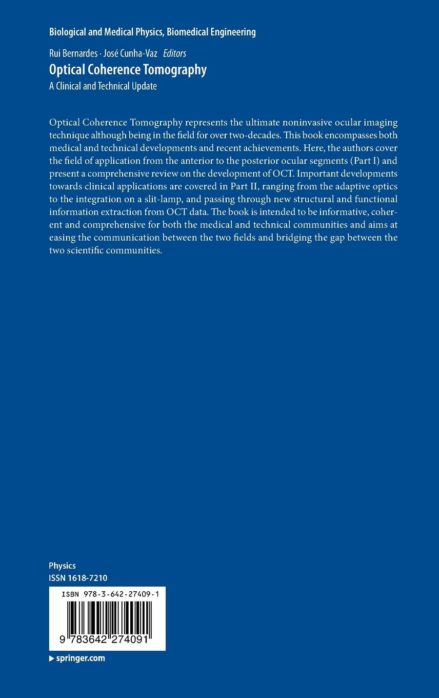 Rückseitencover Optical Coherence Tomography