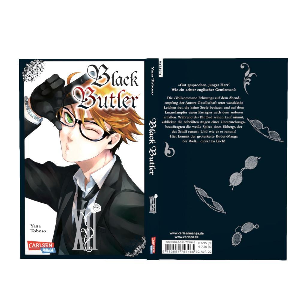 Beispielinhalt (Bild) Black Butler 12