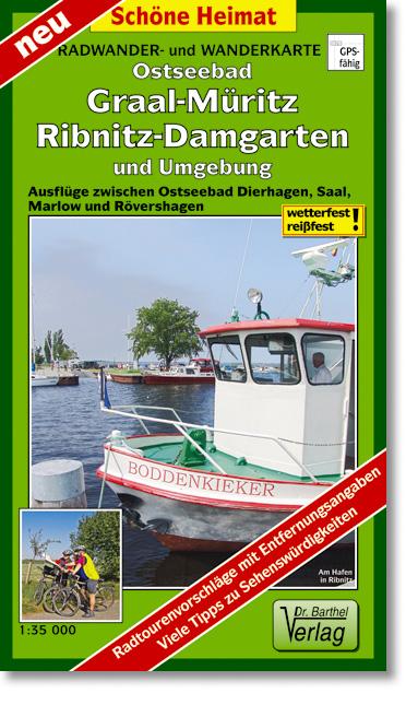 Vorderes Coverbild Ostseebad Graal-Müritz, Ribnitz-Damgarten und Umgebung Radwander- und Wanderkarte 1 : 35 000