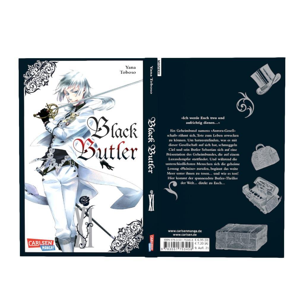 Beispielinhalt (Bild) Black Butler 11