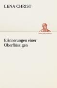 Vorderes Coverbild Erinnerungen einer Überflüssigen