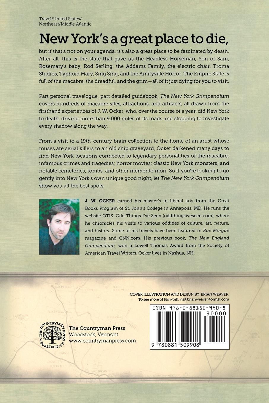 Rückseitencover The New York Grimpendium