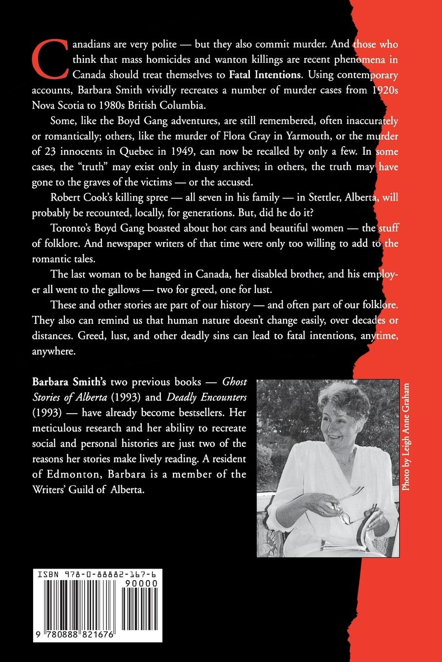 Rückseitencover Fatal Intentions