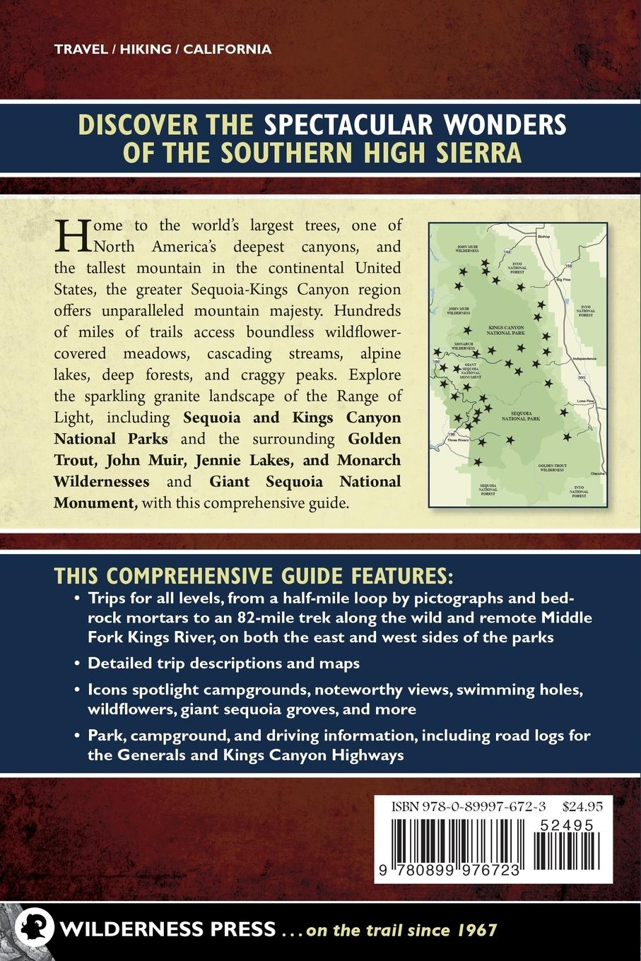 Rückseitencover Sequoia & Kings Canyon National Parks
