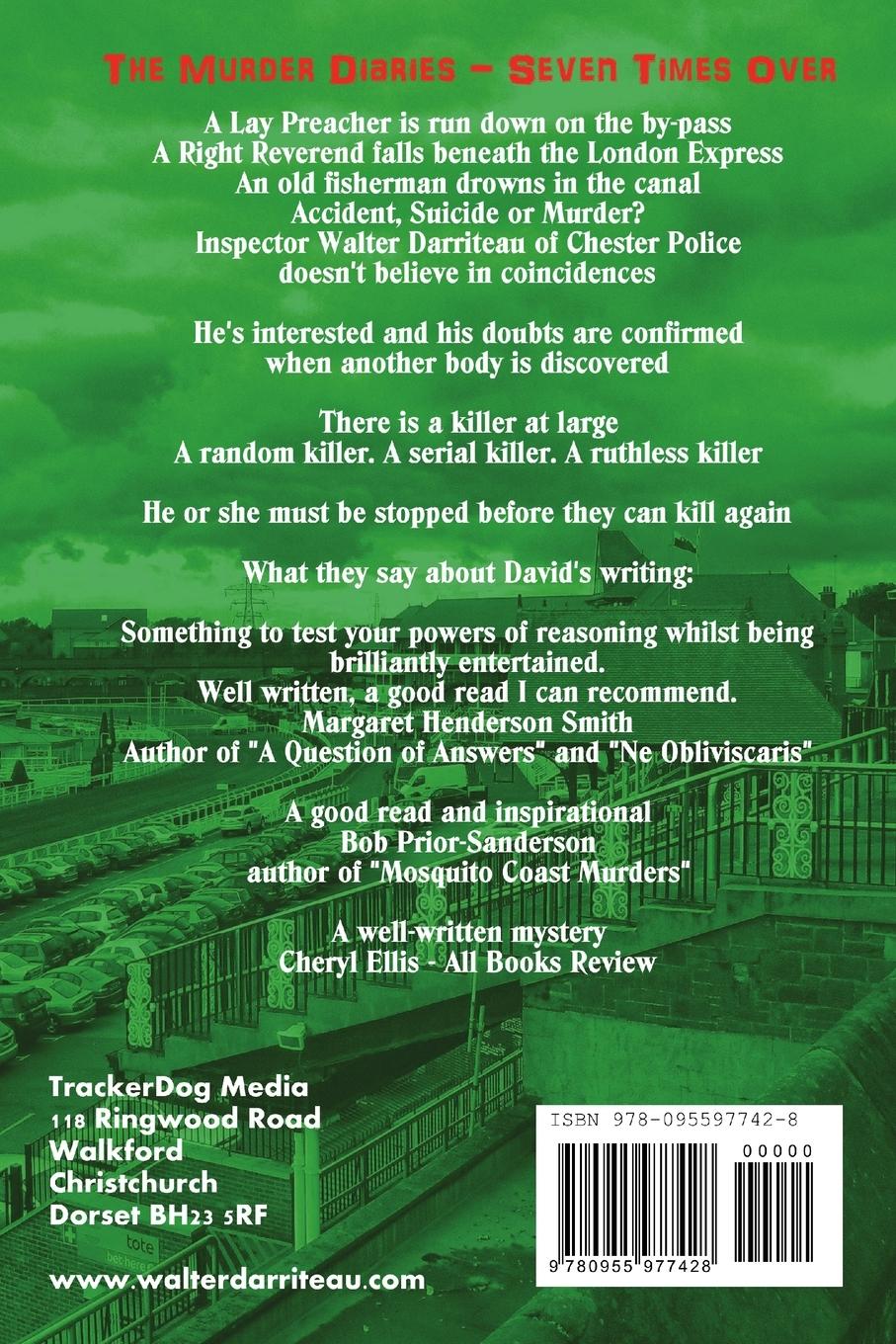 Rückseitencover The Murder Diaries - Seven Times Over