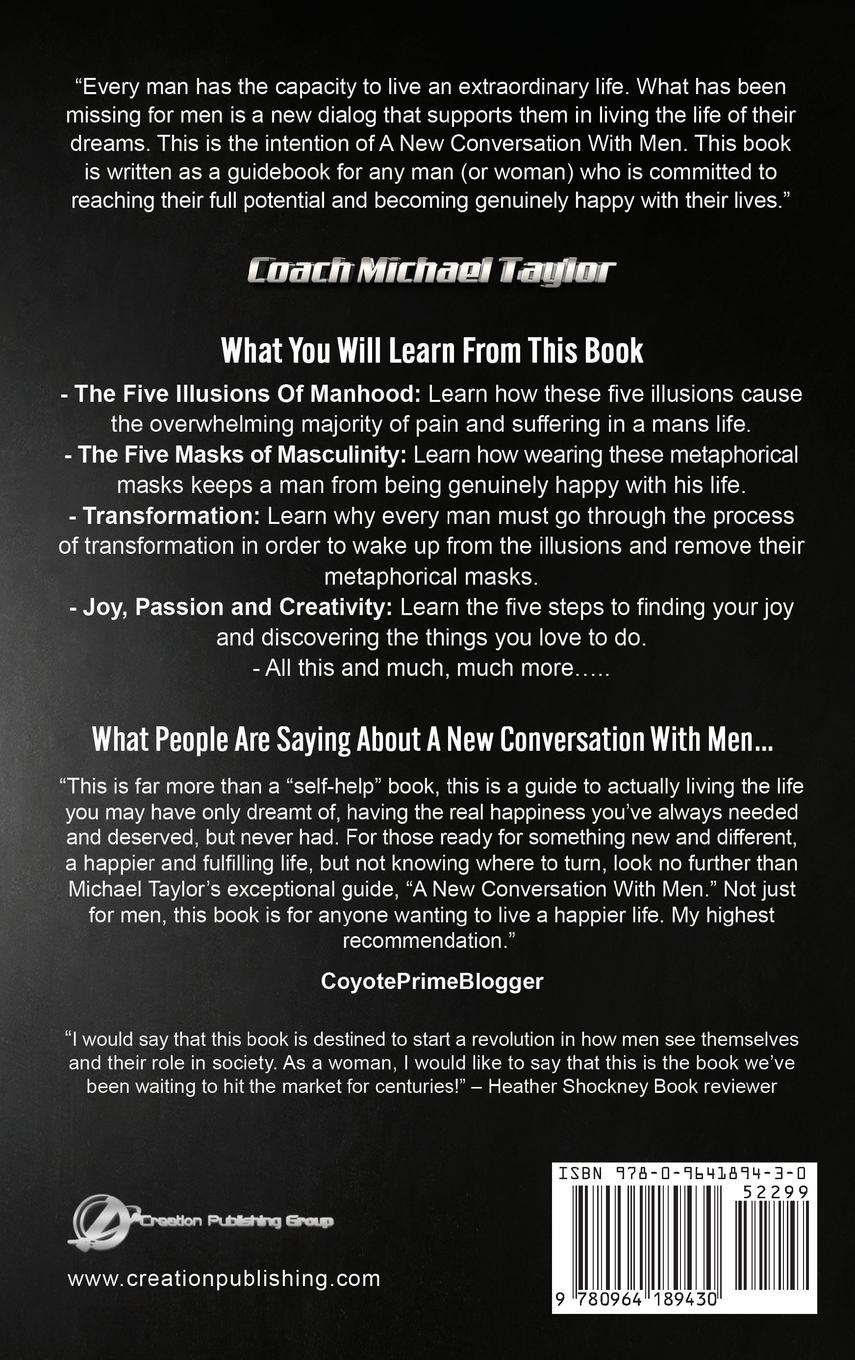 Rückseitencover A New Conversation With Men