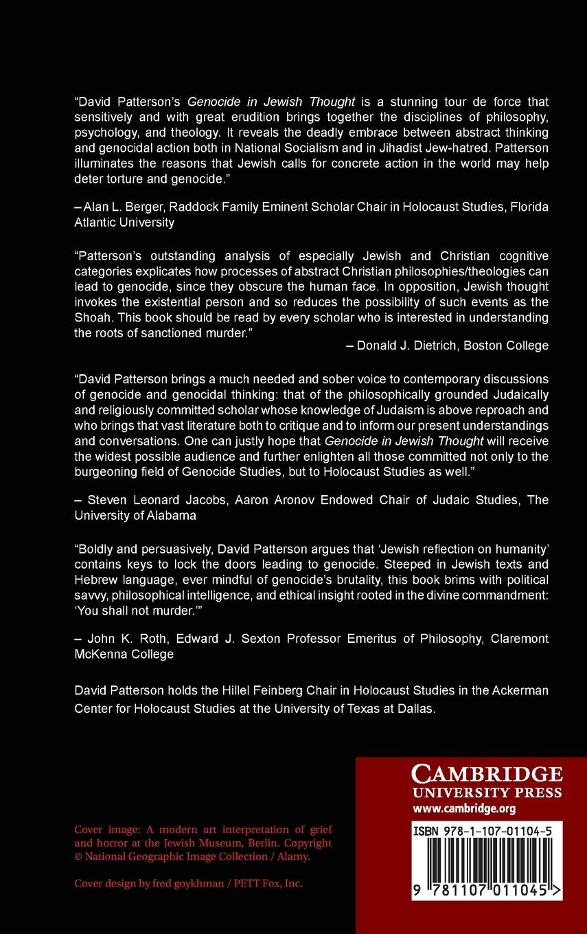 Rückseitencover Genocide in Jewish Thought