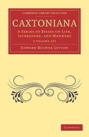 Vorderes Coverbild Caxtoniana 2 Volume Paperback Set