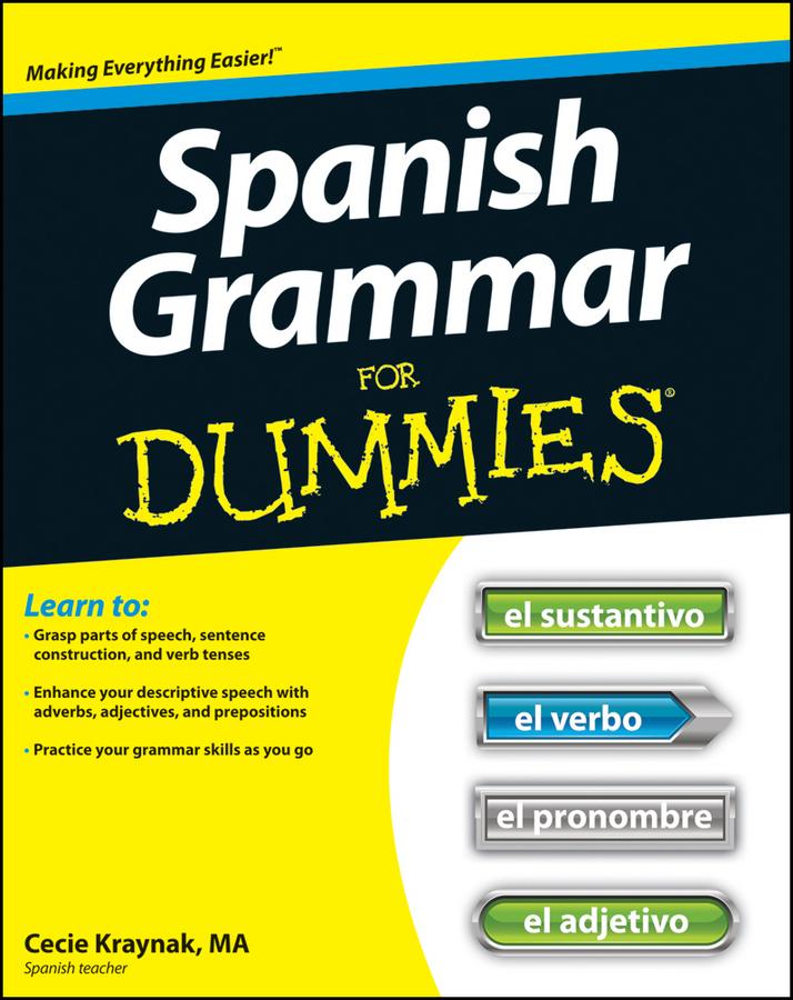 Vorderes Coverbild Spanish Grammar for Dummies