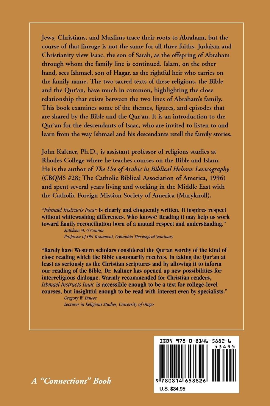 Rückseitencover Ishmael Instructs Isaac
