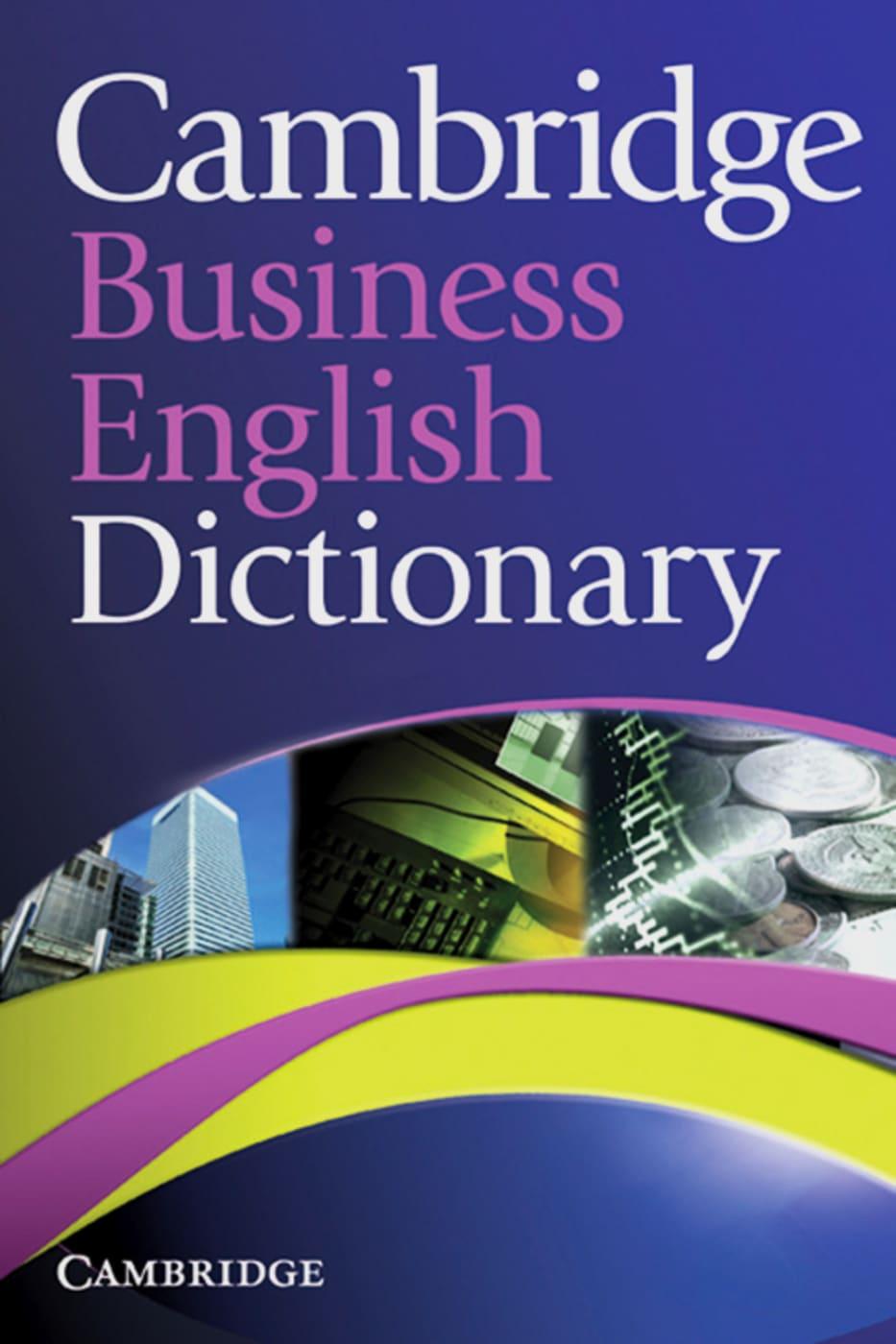 Vorderes Coverbild Cambridge Business English Dictionary
