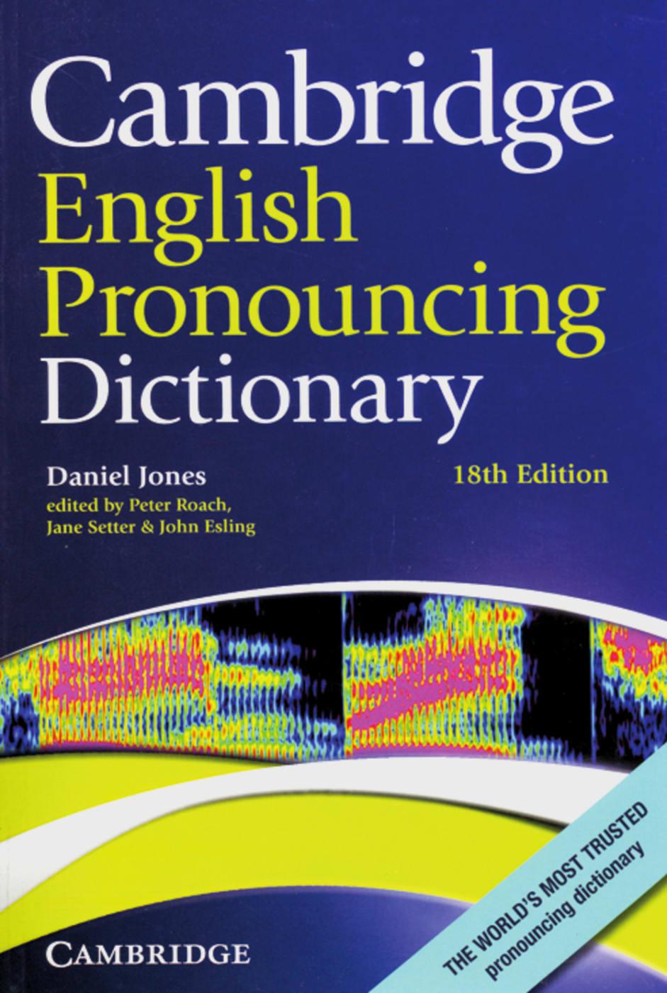 Vorderes Coverbild Cambridge English Pronouncing Dictionary