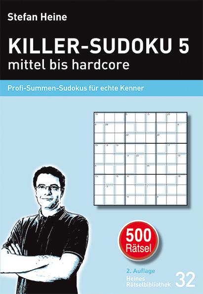 Vorderes Coverbild Killer-Sudoku 5 - mittel bis hardcore